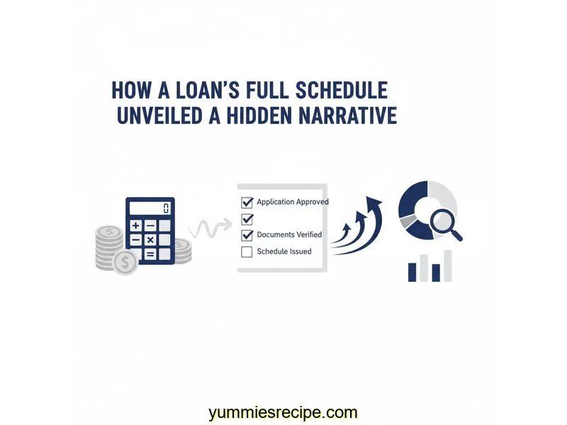 How a Loan's Full Schedule Unveiled a Hidden Narrative