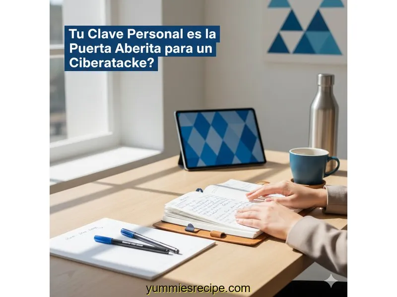 Ilustración para la guía de ¿Tu Clave Personal es la Puerta Abierta para un Ciberataque?