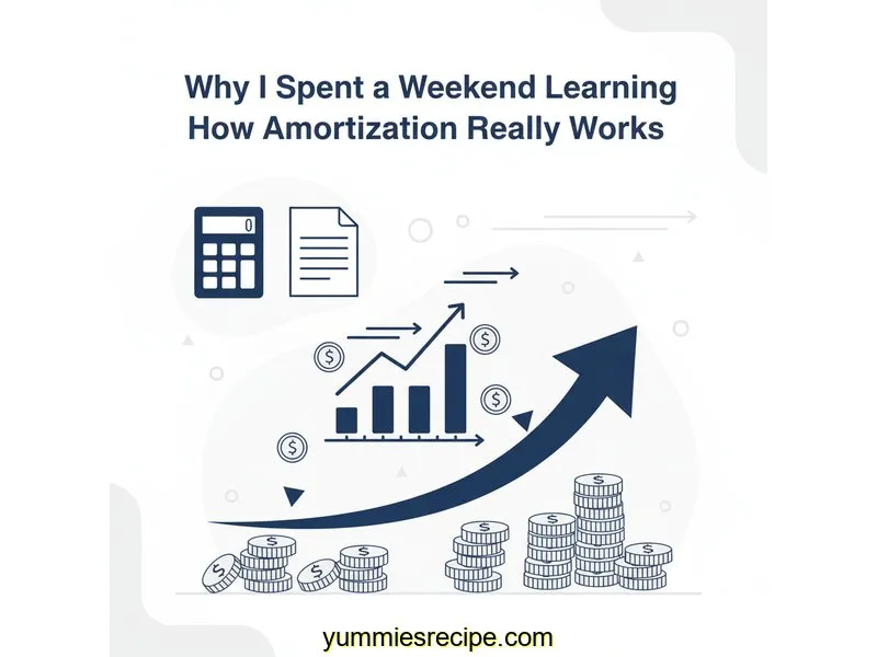 Why I Spent a Weekend Learning How Amortization Really Works