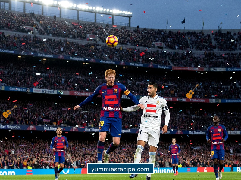 Ed Sheeran revealed as Barcelona’s shirt sponsor for El Clasico