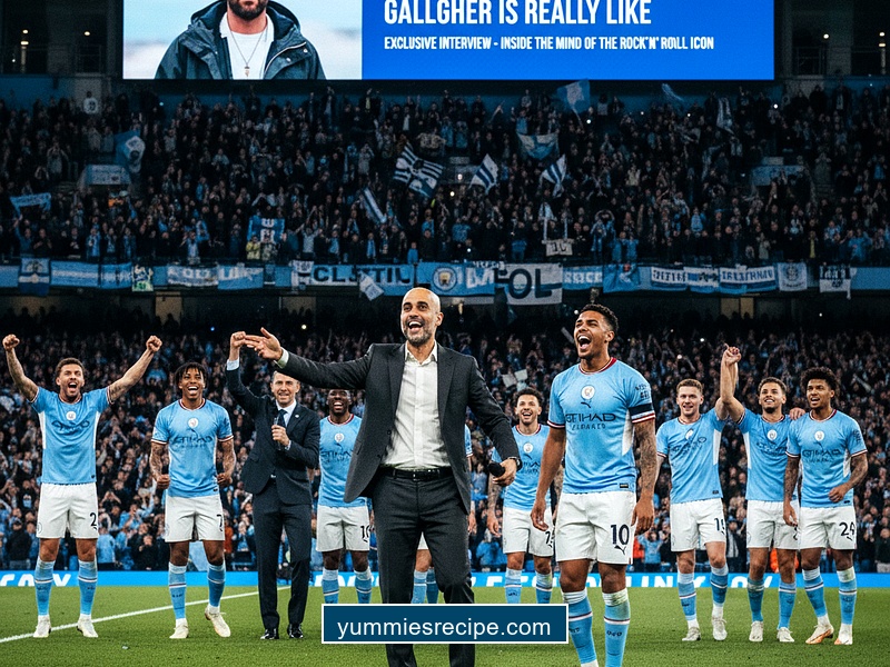 Pep Guardiola reveals what Oasis frontman Liam Gallagher is really like