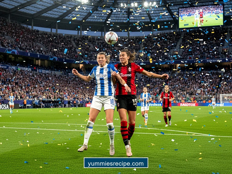 UEFA Women's Champions League Matchday 6 results