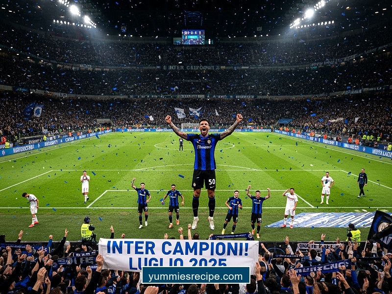 Inter sole Serie A leaders for the first time since April 2025